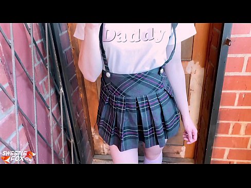 ❤️ Schoolgirl Sucks her dick deeply and fucks instead of classes. ❌ Porno at us